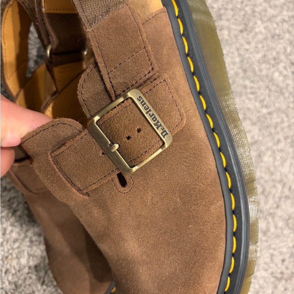 Brown Suede Dr. Martins